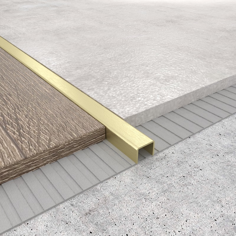 Купить Профиль П - образный 10x15x10 мм латунь шлифованная + лак 3м ...